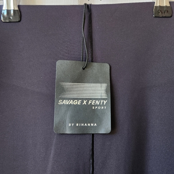 Savage X Fenty By Rihanna Black High-Waisted Performance Leggings Size S - Picture 7 of 8